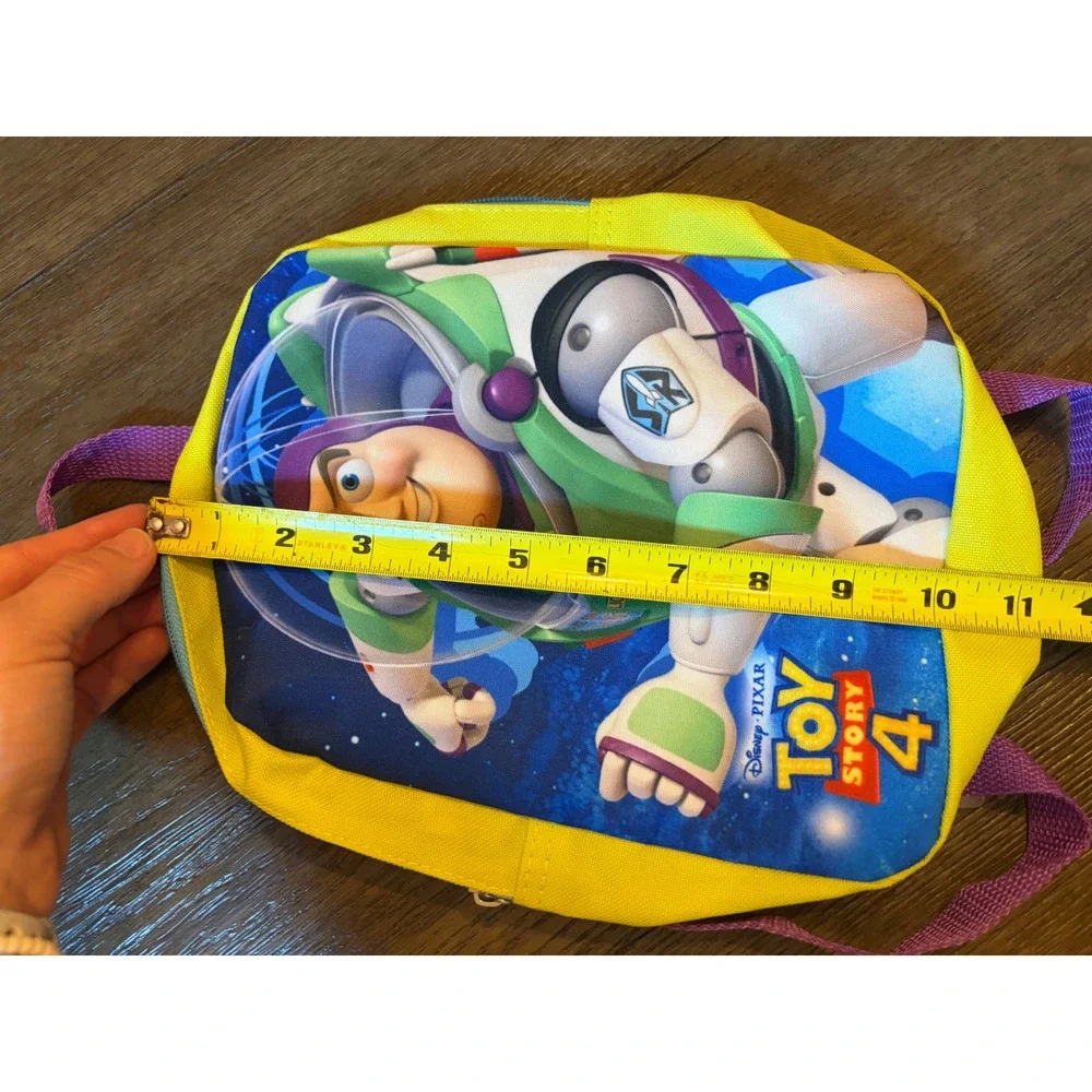 Disney Toy Story 4 Mini Backpack Kids Small Buzz Lightyear Yellow Purple Graphic